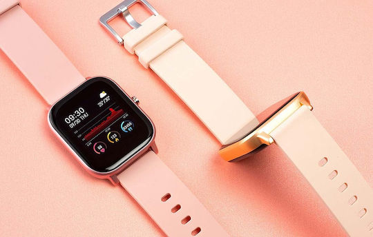 Colmi P8 43mm Smartwatch with Heart Rate Monitor (Pink) view 6