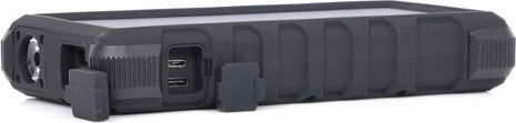 Sandberg Outdoor Solar Power Bank 24000mAh with 2 USB-A Ports and USB-C Port Quick Charge 3.0 Black vue 6