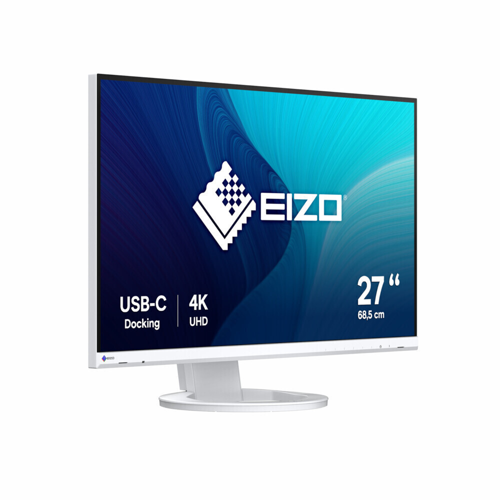 Eizo FlexScan EV2740S IPS Monitor 27" 4K 3840x2160 White view 9