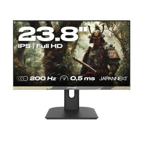 Japannext JN-IPS238FHD200F Camouflage IPS HDR Gaming Monitor 24" FHD 1920x1080 200Hz