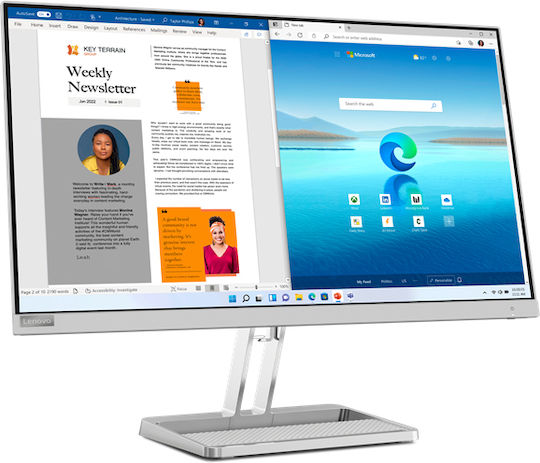 Lenovo L27i-40 IPS Monitor 27" FHD 1920x1080 view 3