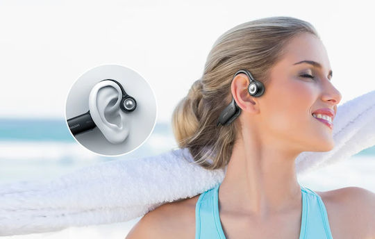 Joyroom JR-X2 Air Conduction Open Ear Bluetooth Handsfree Earphones with Sweat Resistance Black view 3
