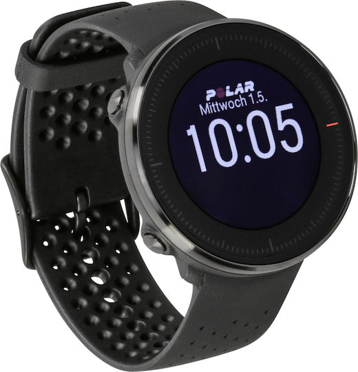 Polar Vantage M M/L Stainless Steel 46mm Waterproof Smartwatch with Heart Rate Monitor (Black) view 7