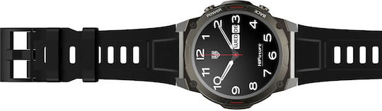 HiFuture FutureGo Mix 2 Stainless Steel Smartwatch with Heart Rate Monitor (Raven Black) view 3