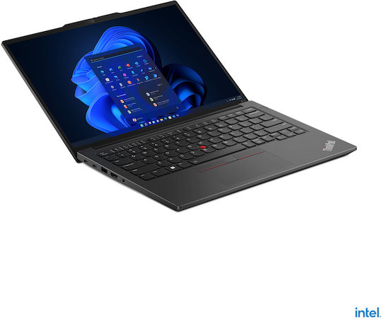 Lenovo ThinkPad E14 Gen 5 (Intel) 14" IPS FHD+ (i5-1335U/8GB/256GB SSD/W11 Pro) Graphite Black (GR Keyboard) vista 2