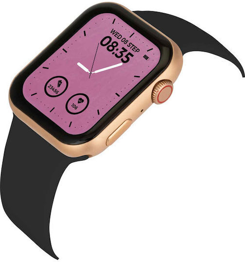 Thorton Klok 45mm Smartwatch (Gold Black) view 2