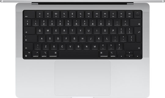 Apple MacBook Pro 14" (2024) 14.2" Retina Display 120Hz (M4-Pro 12-core/24GB/512GB SSD) Silver (GR Keyboard) Ansicht 2