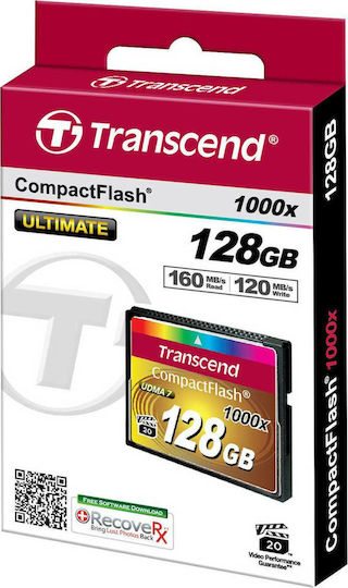 Transcend CompactFlash 128GB view 3
