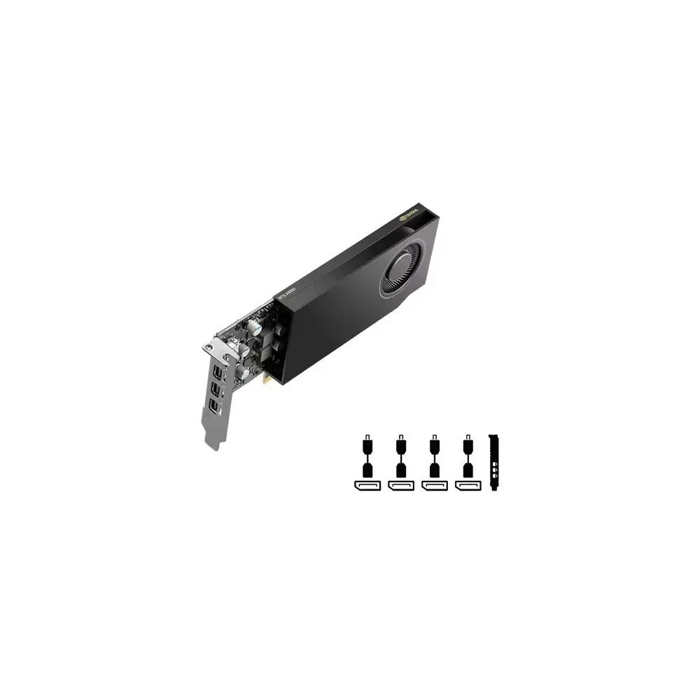 Dell RTX A1000 8GB GDDR6 Low Profile Graphics Card view 3