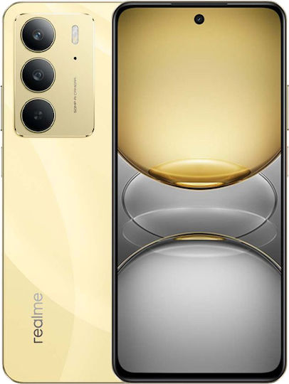 Realme C75 NFC Dual SIM (8GB/128GB) Resistant Smartphone Gold view 4