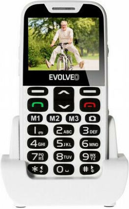 Evolveo Easyphone XD Single SIM Mobile with Large Buttons White – vizualizare 2