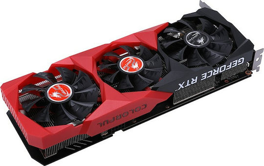 Colorful GeForce RTX 3060 12GB GDDR6 BattleAx Graphics Card view 3