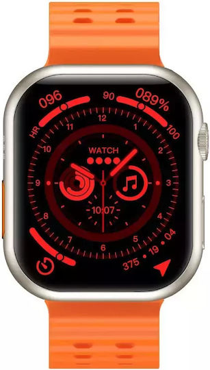 Yaxo TACOMA 47mm Smartwatch with Heart Rate Monitor (Silver) vue 5