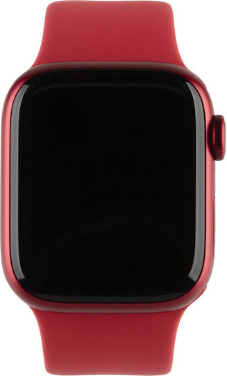 Apple Watch Series 8 Cellular Aluminium 45mm Waterproof with eSIM and Heart Rate Monitor ((PRODUCT)Red) view 4