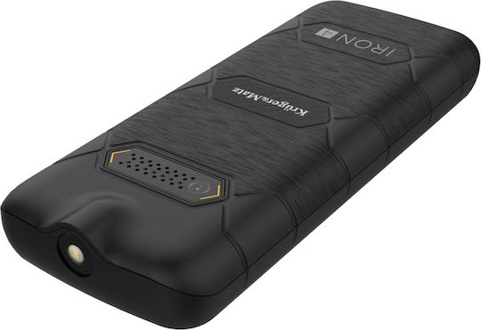 Kruger & Matz Iron 4 Dual SIM Resistant Mobile with Buttons Black view 6