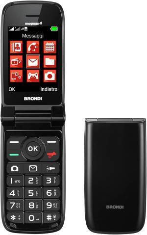 Brondi Magnum 4 Dual SIM Mobile with Buttons Black view 8