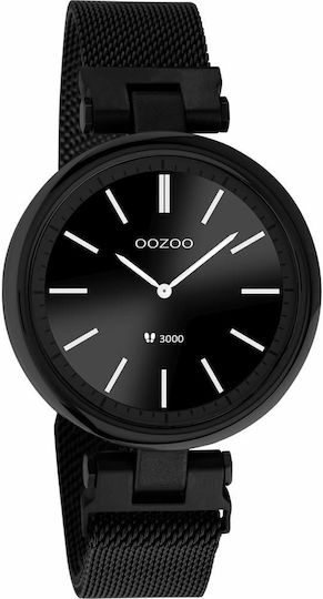 Oozoo Q00411 38mm Smartwatch with Heart Rate Monitor (Black) view 2