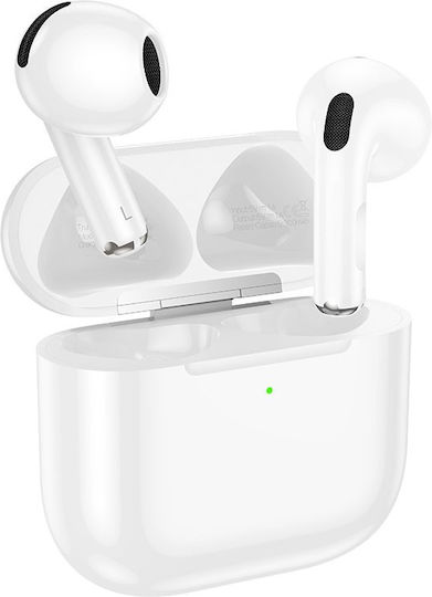 Borofone BW83 Earbud Bluetooth Handsfree Earphones with Charging Case White view 9