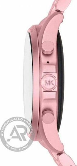 Michael Kors Bradshaw Stainless Steel 44mm Smartwatch (Pink) view 6