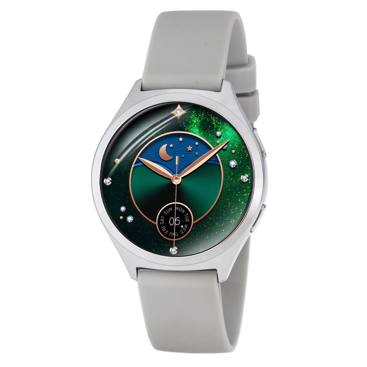 3Guys 3GW2352 39mm Smartwatch with Heart Rate Monitor (Gray) view 1