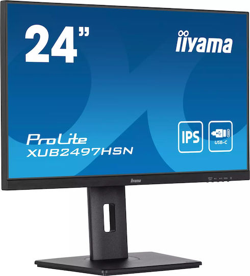 Iiyama ProLite IPS Monitor 24" FHD 1920x1080 view 6