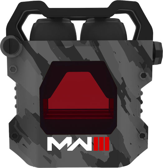OTL 4G MW3 In-ear Bluetooth Handsfree Earphones with Charging Case Black Camo view 4