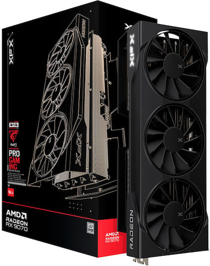 XFX Radeon RX 9070 16GB GDDR6 Swift OC Triple Fan Gaming Edition Graphics Card
