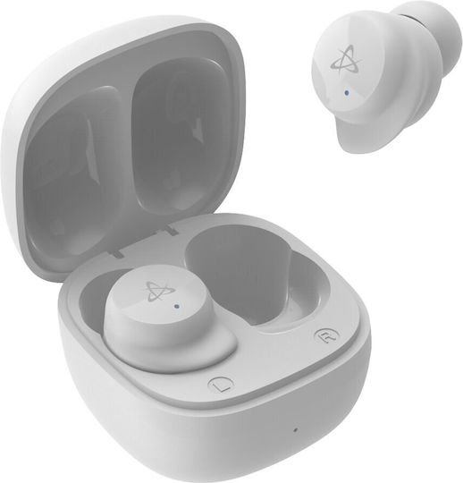 Sbox In-ear Bluetooth Handsfree Earphones with Charging Case White view 1