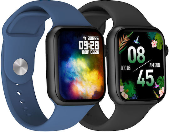DCU Colorful 2 Smartwatch with Heart Rate Monitor (Blue) view 1