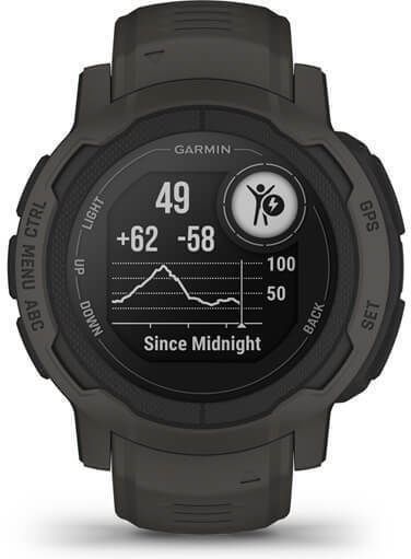 Garmin Instinct 2 45mm Waterproof Smartwatch with Heart Rate Monitor (Graphite) view 4