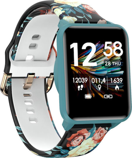 Bemi KIX-M Smartwatch with Heart Rate Monitor (Green) view 4