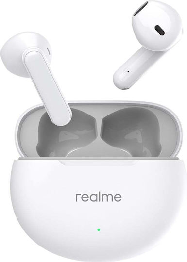 Realme T01 In-ear Bluetooth Handsfree Earphones with Charging Case White view 1