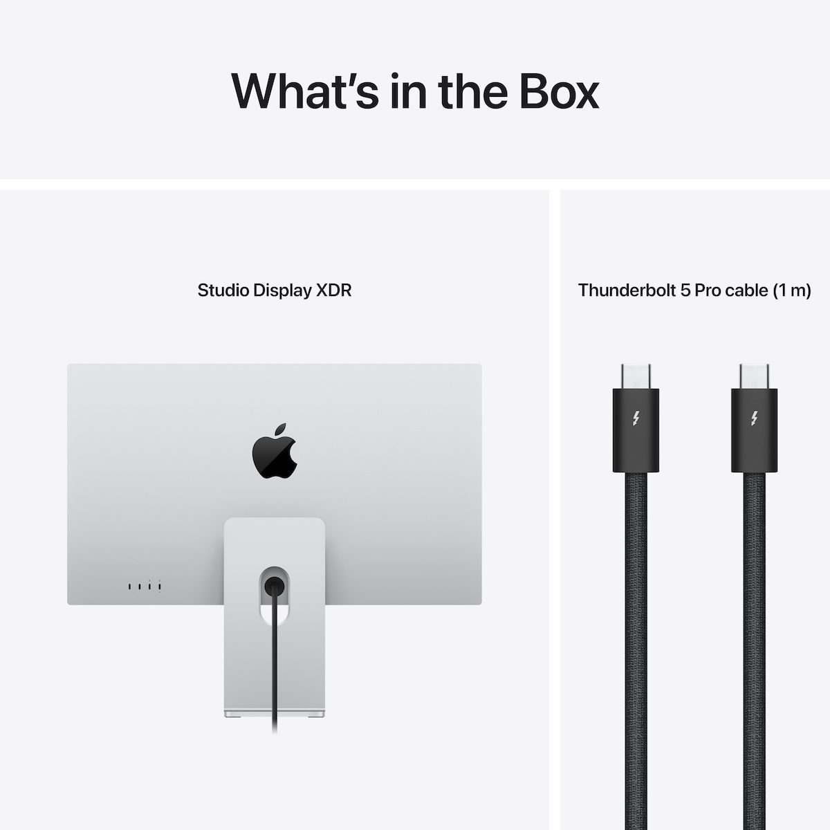 Apple Studio Display XDR HDR Monitor 27" 5120x2880 White Standard Glass VESA Mount Adapter No Stand view 8
