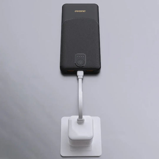 Dudao K10 Power Bank 10000mAh 12W with 2 USB-A Ports White vue 9