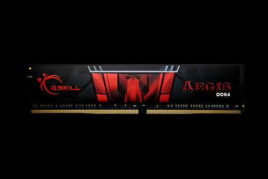 G.Skill Aegis DDR4 with Module 1x8GB and Speed 2666 for Desktop F4-2666C19S-8GIS vista 4