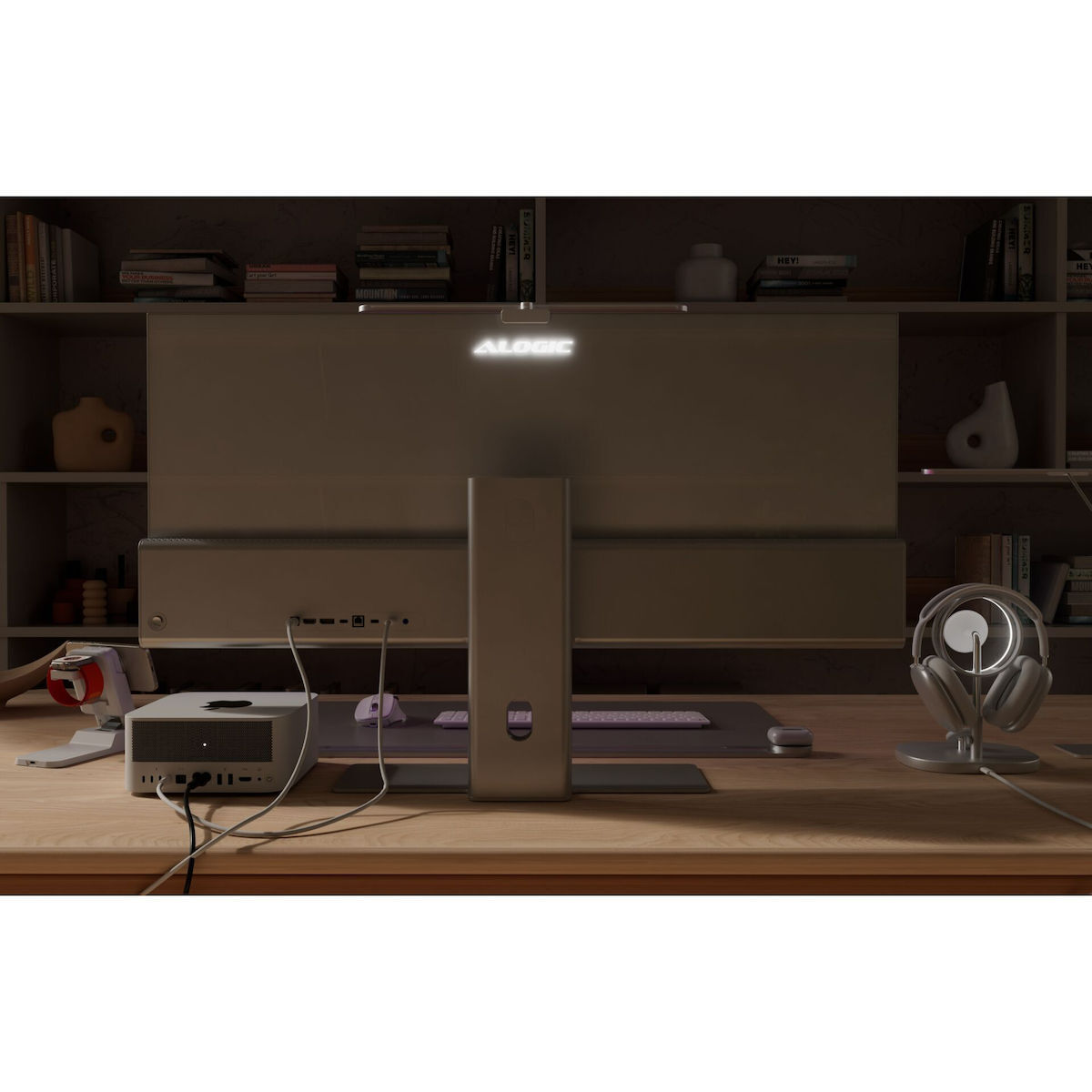 Alogic Edge 40 Ultrawide IPS Monitor 40" 5120x2160 With Response Time 14ms GTG Gray view 4