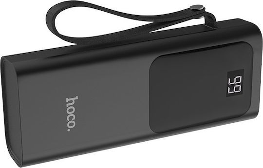 Hoco J41 Pro Mobi Power Bank 10000mAh 22.5W with USB-A Port and USB-C Port Power Delivery Black view 3