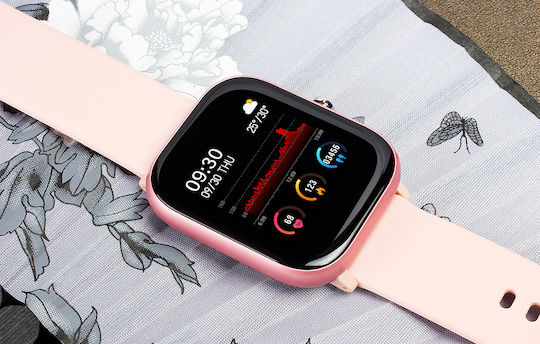 Colmi P8 SE 43mm Smartwatch with Heart Rate Monitor (Pink) view 3