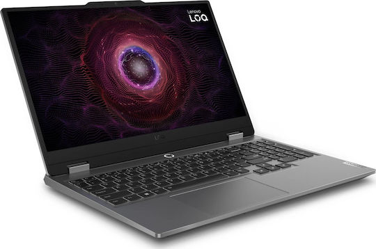 Lenovo LOQ 15ARP9 15.6" IPS FHD 144Hz (Ryzen 7-7435HS/16GB/512GB SSD/GeForce RTX 4070/No OS) Luna Grey (US Keyboard) view 3