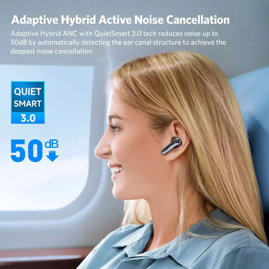 Earfun Air Pro 4 In-ear Bluetooth Handsfree Earphones with Sweat Resistance and Charging Case Black view 6