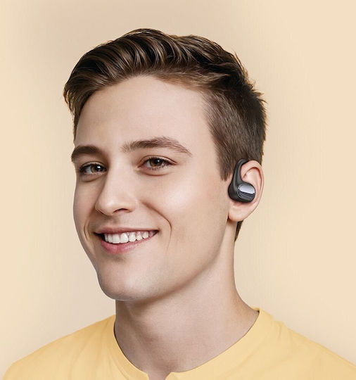 Hoco EA4 Open Ear Bluetooth Handsfree Earphones with Charging Case Black view 3
