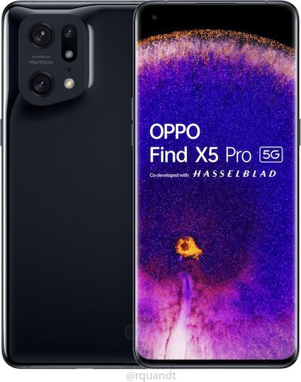 Oppo Find X5 Pro 5G Dual SIM (12GB/256GB) Glaze Black
