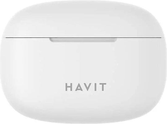 Havit TW967 In-ear Bluetooth Handsfree Earphones with Charging Case White view 4