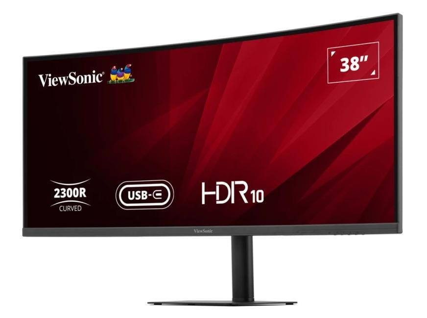 Viewsonic VA3820C Ultrawide IPS HDR Curved Monitor 37.5" QHD 3840x1600 with Response Time 4.8ms GTG view 4