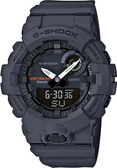 Casio GBA-800-8A Waterproof Smartwatch (Black) view 1
