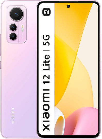 Xiaomi 12 Lite 5G Dual SIM (6GB/128GB) Pink view 1