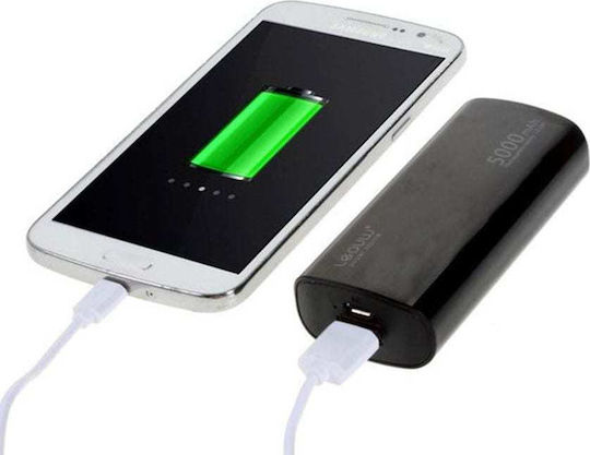 Leouw LE-230 Power Bank 5000mAh with USB-A Port Black view 2