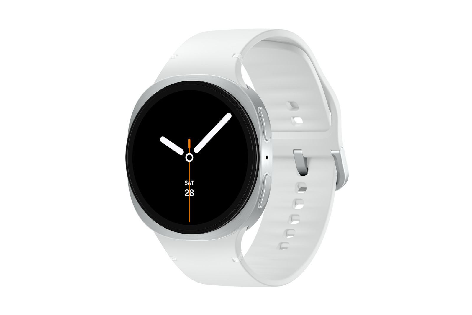 Samsung Galaxy Watch8 Aluminium 44mm Waterproof with Heart Rate Monitor (Silver) view 2