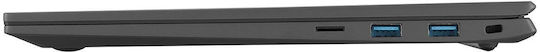 LG Gram 15Z90R-N.APC4U1 15.6" IPS (i5-1340P/16GB/256GB SSD/W11 Pro) Charcoal Gray (US Keyboard) vue 3