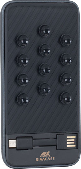 Rivacase Rivapower VA2208 8000mAh with USB-A Port Black view 2